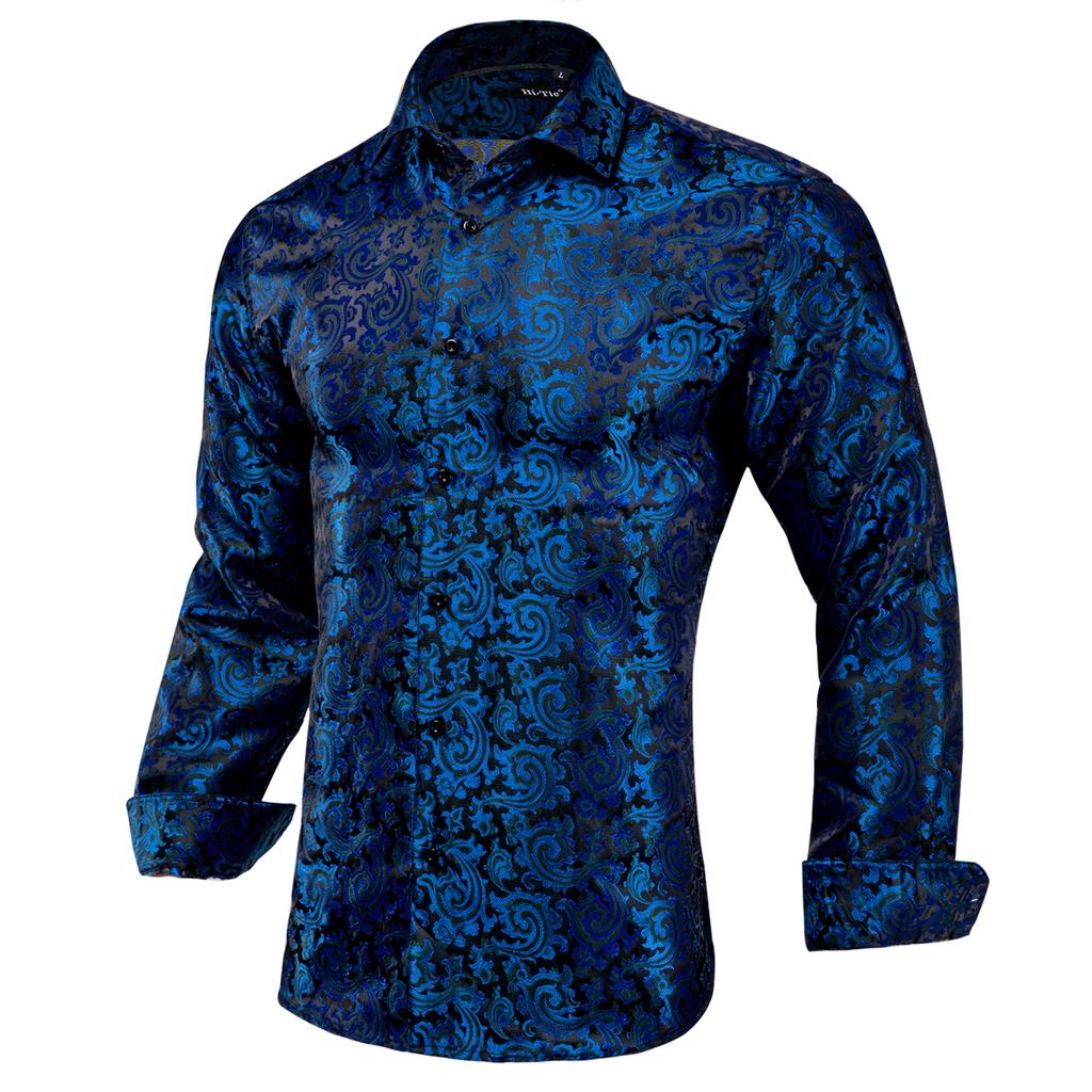 Camisa De Vestir Christian Lacroix Para Hombre-Azul Marino | Linio Perú -  CH094FA017930LPE