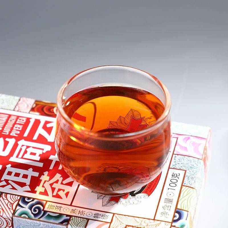 Чай Anning Haiwan 2019 Arbor Old Pu er Специальный сорт Рассыпной спелый чай Пуэр 100г — фото 4