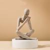 Creative Reader Decors for Wedding Gift Reading Human Figurines Resins Statue Decorations for Hotel Lobby