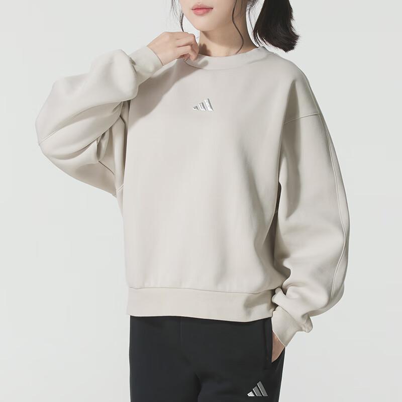 Adidas Soft Comfortable Simple Round Neck Sweatshirt Women tops KC0049