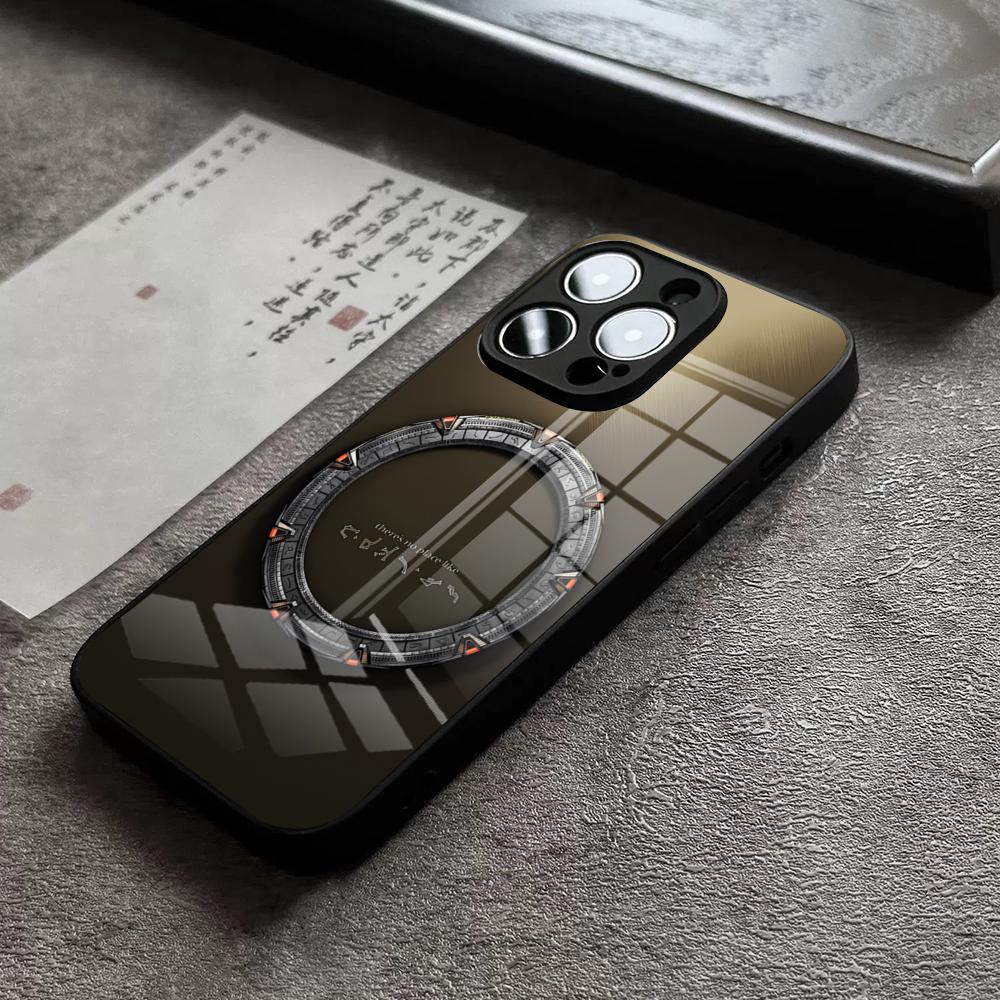 Stargate Atlantis Phone Case For iPhone 18 17 16 Pro Max 15 Plus 14 Pro 12 11 13 Mini X XR XS Max SE Glass Cover
