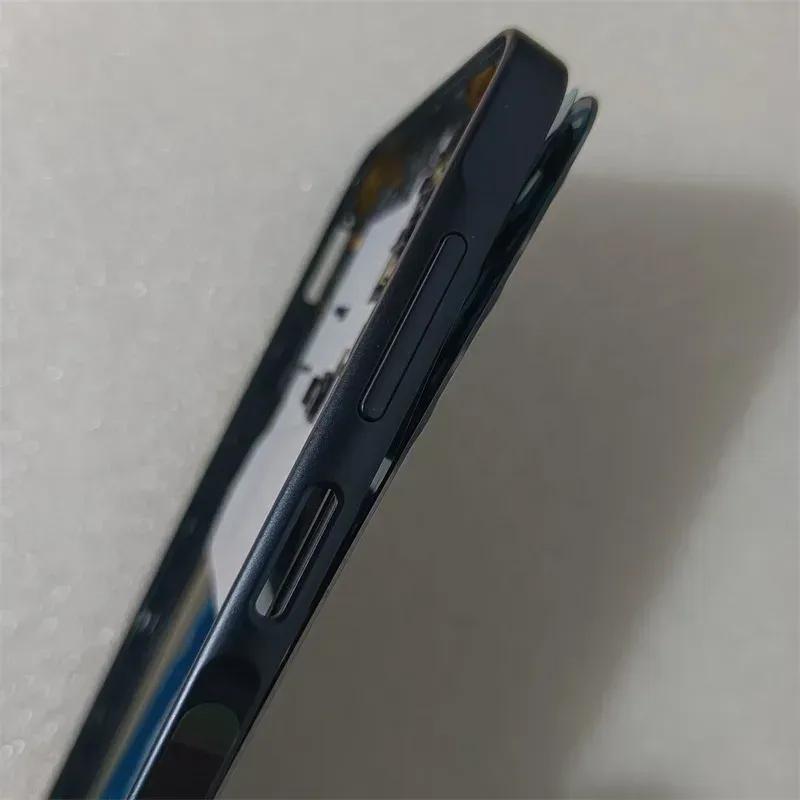 For Samsung Galaxy 16 5G 166 Phone Housing Middle FrameBattery Back Cover Case Panel Lid Rear Camera Lens Repair Parts