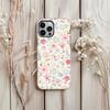 Floral Magnetic Phone Case for Apple 17 Pro Max, 2-in-1 Double-Layer Protective Design