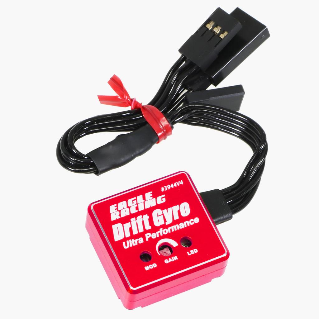 SP Rate Gyro V4Futaba Wire with Aluminum Case (Red)