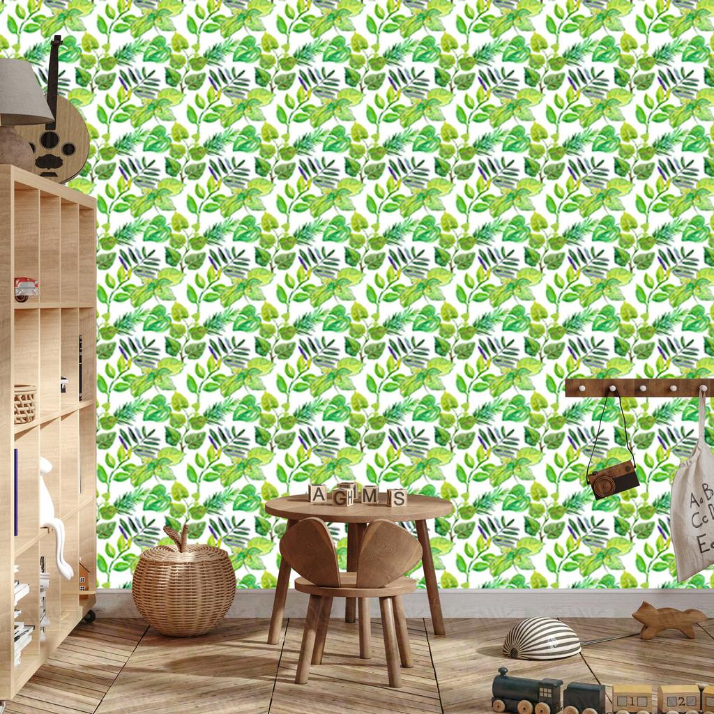 Forest Leaves Wallpaper for Living Room and Bedroom 50x1000