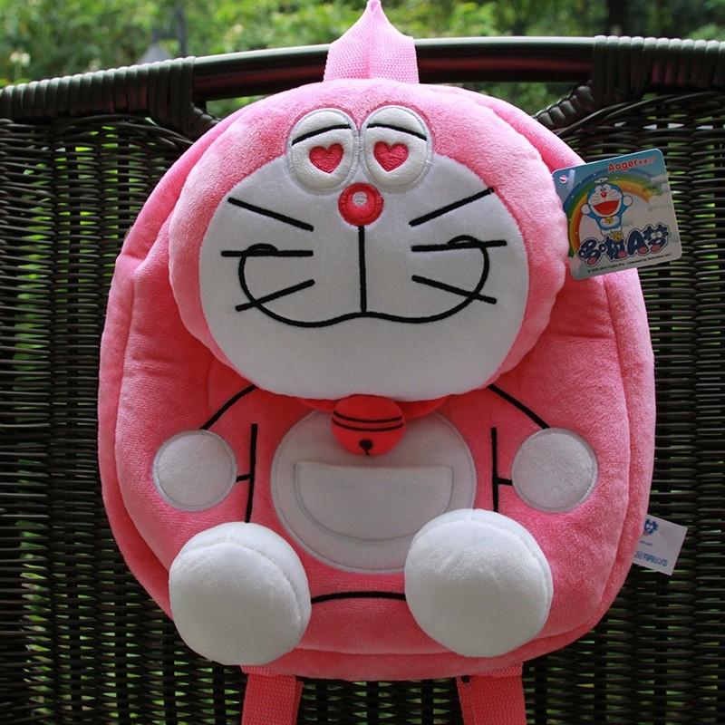 Doraemon Colors Multiple Backpack Plush Toy Shoulder Bag Kids Gift Decoration