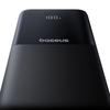 Powerbank 10000mAh 22.5W with Display, USB-C Cables, iPhone Lightning Lipow - Black