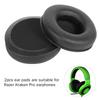 2 Stück Kopfhörer Weicher Schwamm Ohrpolster Kabellos Bluetooth Hülle Kissen für Razer Kraken Pro Schwarz