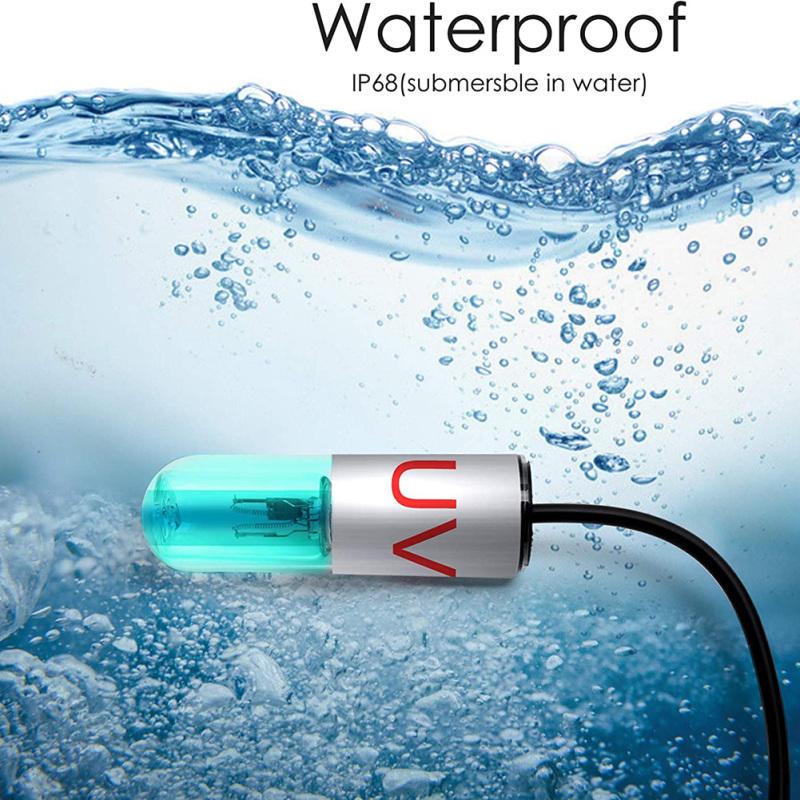 Mini Aquarium Ultraviolet Lamp Algae Removal Home Amphibious Aquarium Water Clean Lamp For Fish