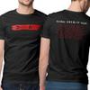 Bawełniany T-shirt Depeche Mode Global Spirit Tour Z Datami Trasy Koncertowy Unisex T-shirt