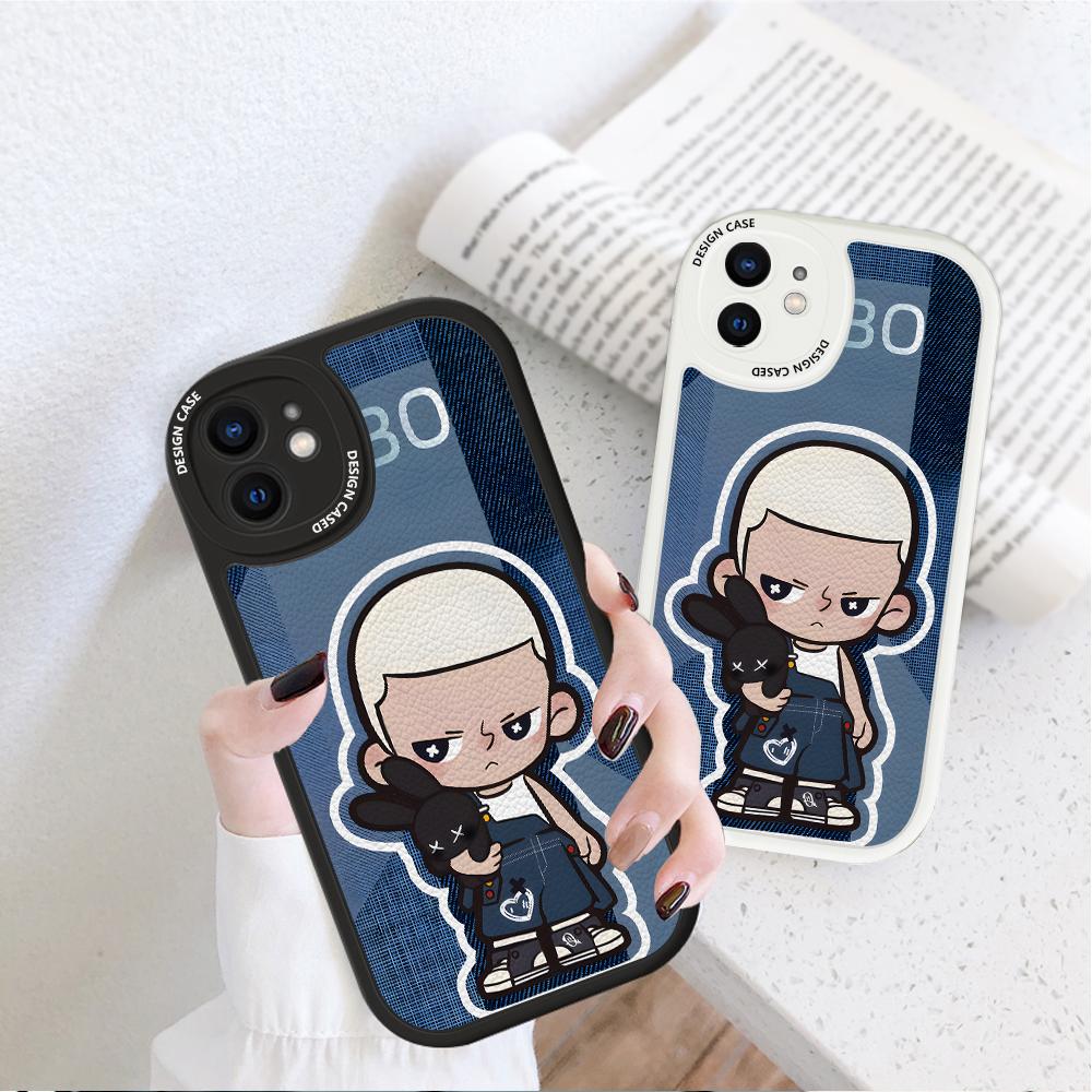 Slim Skin Feeling Cartoon Flowers Tulips Soft Silikon PU Kožený kryt Pouzdro na telefon pro Samsung Xiaomi Poco Redmi