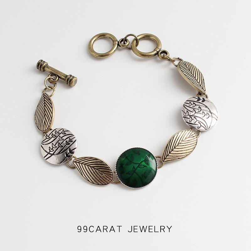 

Sumni 99 Карат Креативное Украшение Зеленые Листья Default