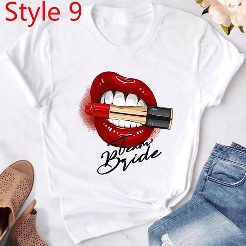 Summer T Shirt Funny Hen Party Bride Squad Tribe Bride Brides Babes Maid Of Honor Mother Of The Bride Mother Of The Groom Tops