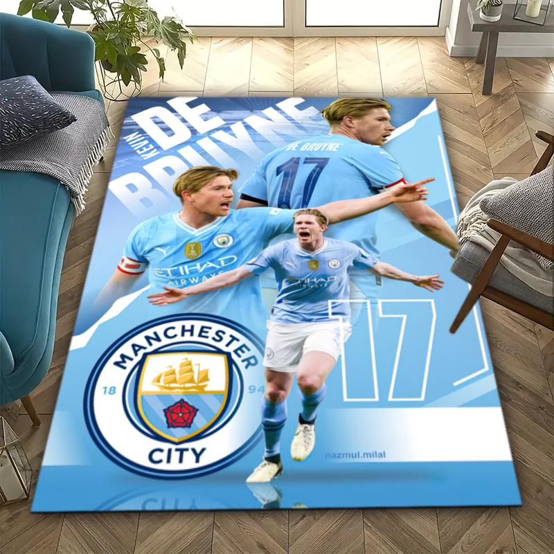 Former Manchester City F.C. Belgian athlete Kevin De Bruyne carpet is suitable for living room and bedroom doormats office balcony decorative carpet 1