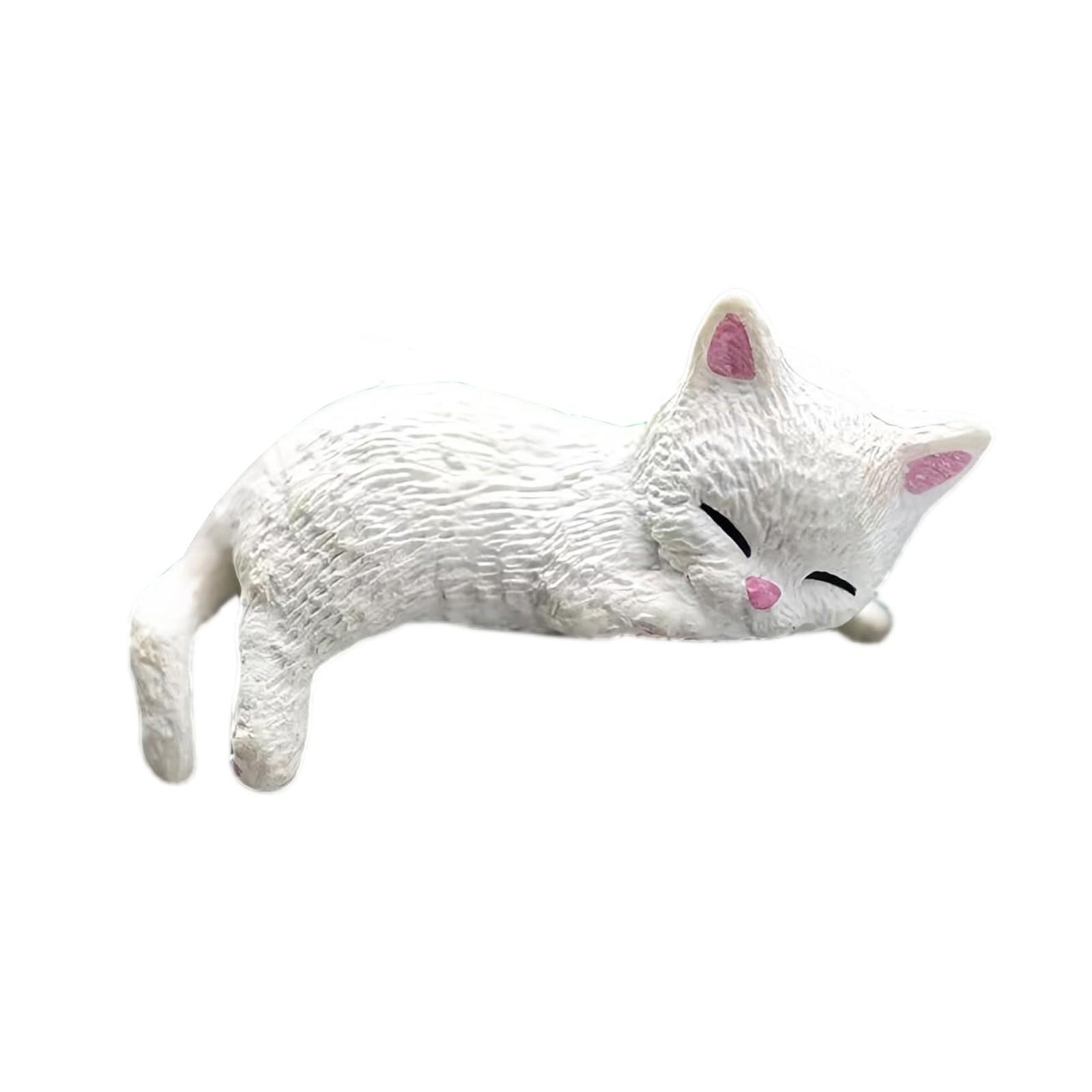 

Милые животные, автомобильные аксессуары, смоляные кошки для украшения приборной панели, украшения стола, украшения для автомобиля, украшения интерьера, зеркала заднего вида, забавные подарки One Size