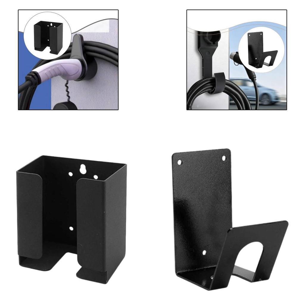Electric Car Cord Holder Power Brick Mount Bracket Compact Charger Organizer Accessories for Indoor Outdoor Use
