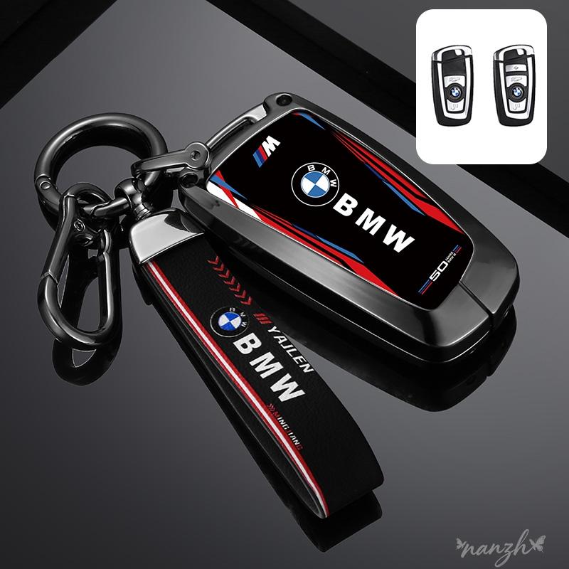 BBKX7 Keychain Case Cover For BMW 1 3 5 7 Series X1 X3 X4 X5 F10 F15 F16 F20 F30 F18 F25 M3 M4 Cool Racing Style Car Anti-Slip Key Bag