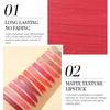 Matte Velvet Lipstick Waterproof Velvet Lip Gloss with Long Lasting Non-Stick Cup Moisturizing Lip Balm