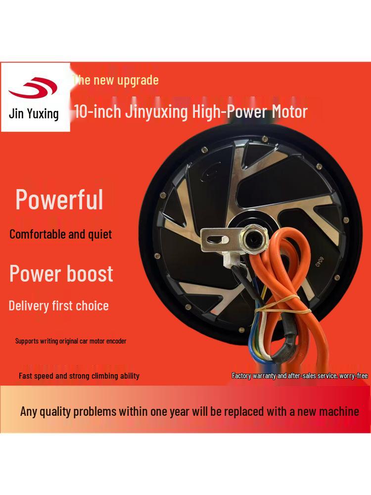 10-inch Jinyuxing High-Power Electric Bike: Ideal for Food Delivery, Mountain Climbing, and Speed with Large Torque 60V/72V Motor