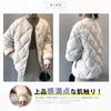 Gdnelhuonox Lightweight Quilted Jacket with Warm and Perfect for and Winter Women's Pockets, Flattering, Spring, Autumn,