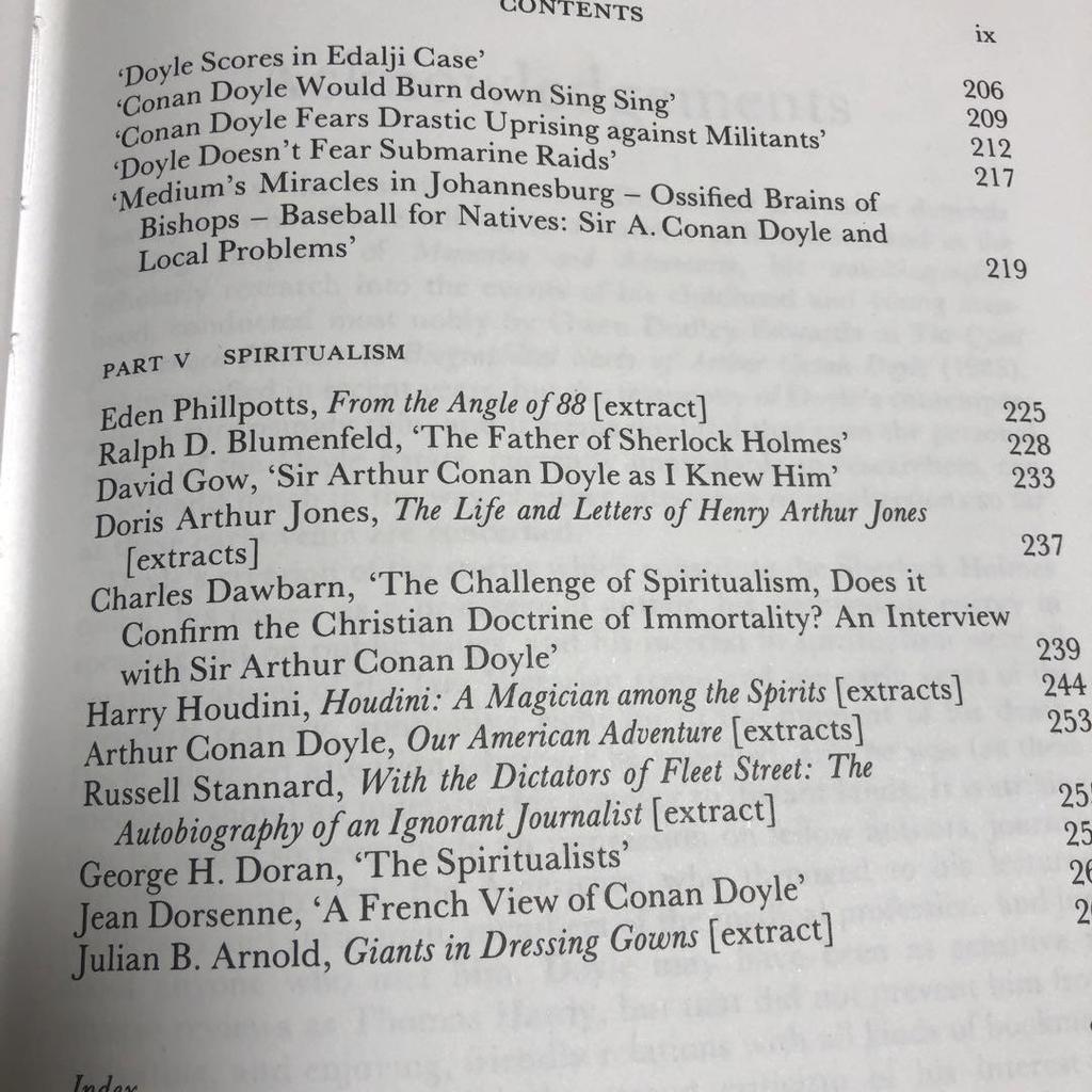 [USED] Sir Arthur Conan Doyle: Interviews and R