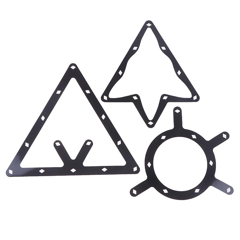 2Pcs Triangle Sports For Magic Pool Table Thin Reusable Cue Accessories Placing Billiard Rack Practical Ball Holder Positioning