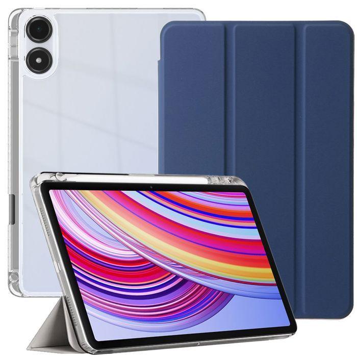 Coque de Protection - BOOLING - Xiaomi Redmi Pad Pro 12,1" - Antichoc - Silicone - Bleu Marine