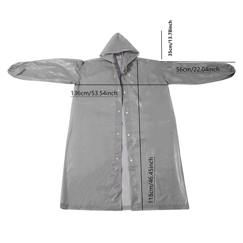 Pelerină de ploaie nedispozabilă Călătorie în aer liber Concert Bărbați și femei cu același paragraf Poncho ușor Camping Reutilizabil Pelerină de ploaie cu glugă ușoară împachetabilă