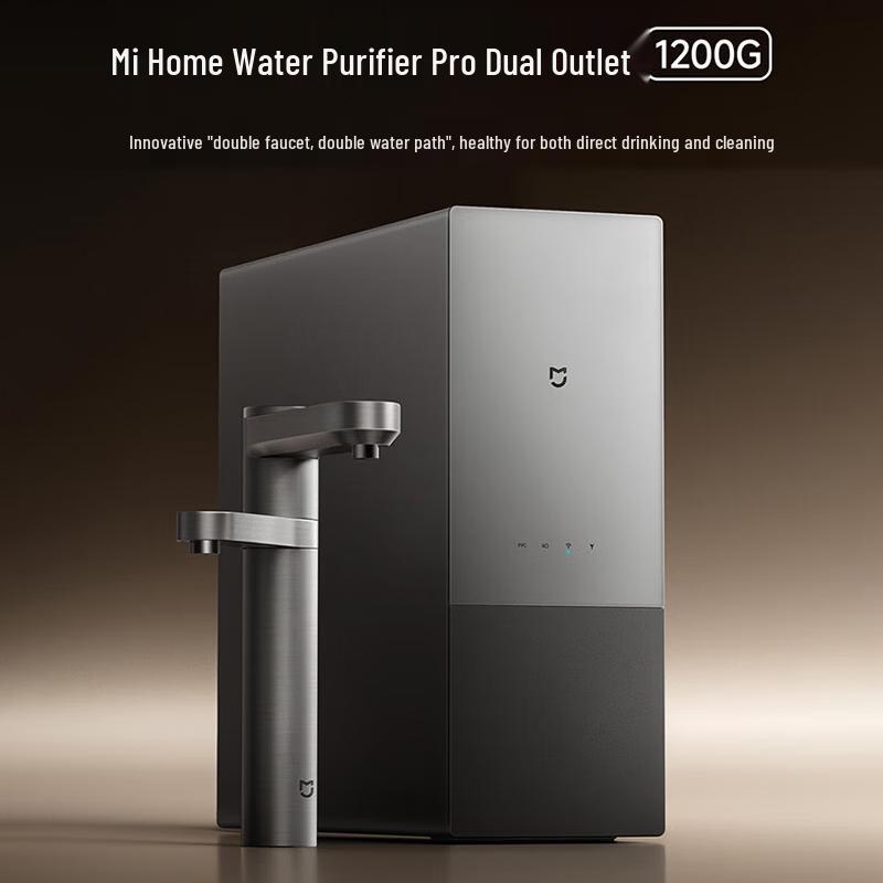Xiaomi MI Pro 1200G Dual Tap Under-Sink RO Water Purifier