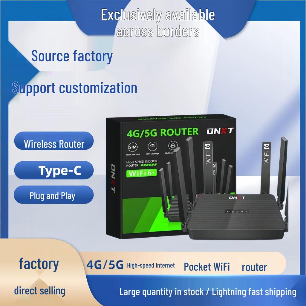 WiFi6 CPE Router WR950 with SIM Slot - 4G Battery Version for Southeast Asia, Africa, Middle East, and Russia