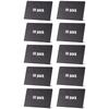 10/20 Pcs Message Board Signs Chalkboard Signs Memos Board Small Chalkboards with Pen for Birthday Party