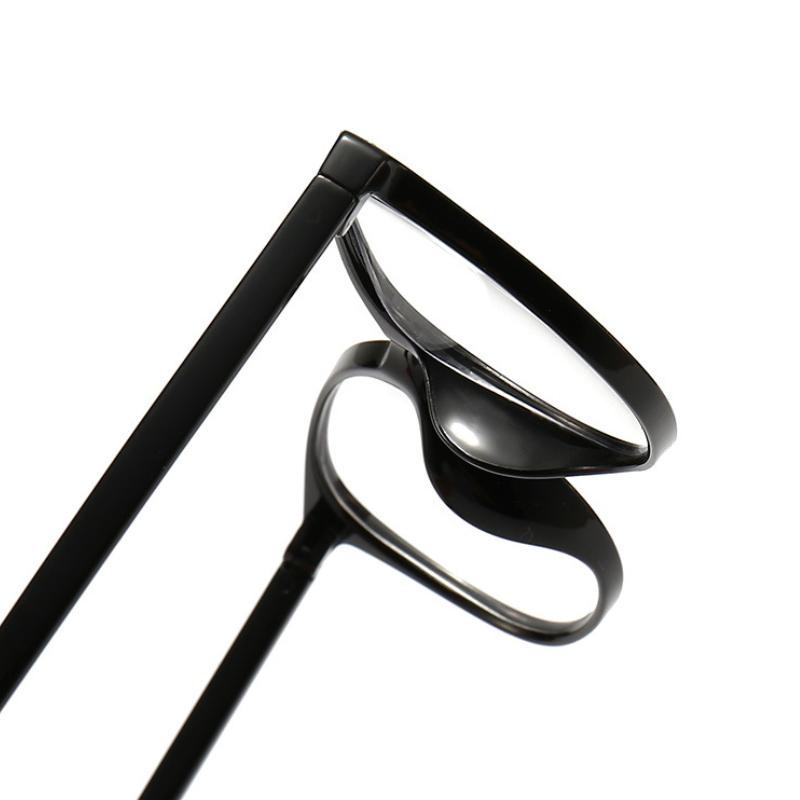 Anti Blue Light Reading Glasses Round Frame Eyeglasses Unisex Black Myopia Glasses Girls Clear Glasses 0 To -350