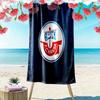 FC Hansa Print Strandtuch, Großes Weiches Schnelltrocknendes Handtuch für Strand Camping Schwimmen