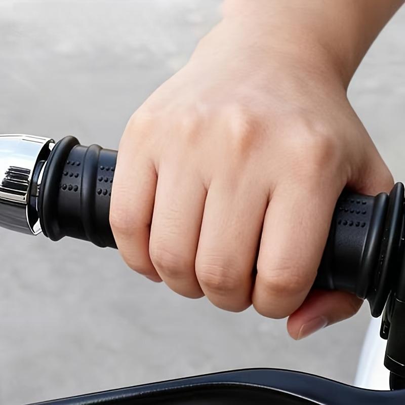 1Pc Anti‑Slip Silicone Motorcycle Bicycle Handlebar Cover, Shock‑Absorbing Durable Handle Protective Wrap