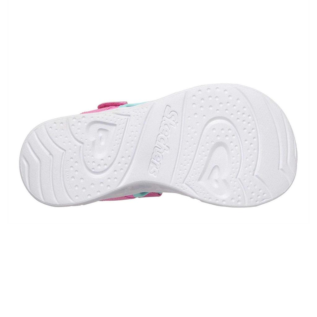 Skechers Girls Hearts Light Up Sandals