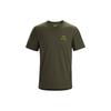Arcteryx EMBLEM T-Shirts Men's Crew Neck Moderate Straight Fit 24026