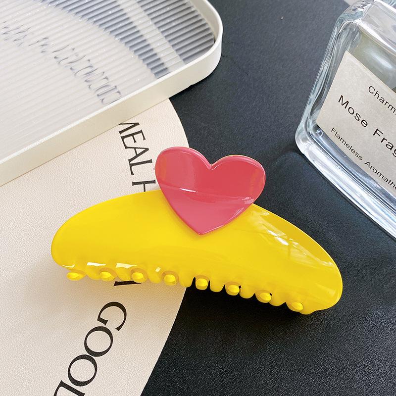 And Sleek Versatile Extra Large Hair Claw Clip In Various Candy Colors For Women Fashionable