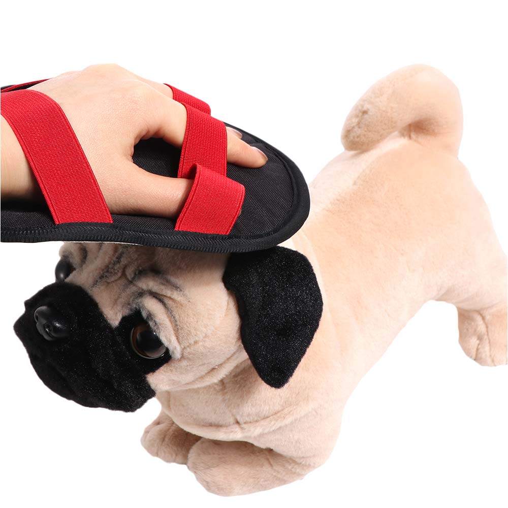 Cloth Pet Hair Removal Glove Hangable Electrostatic Cleaner 5-Finger Grooming Cleaner  Car Seat