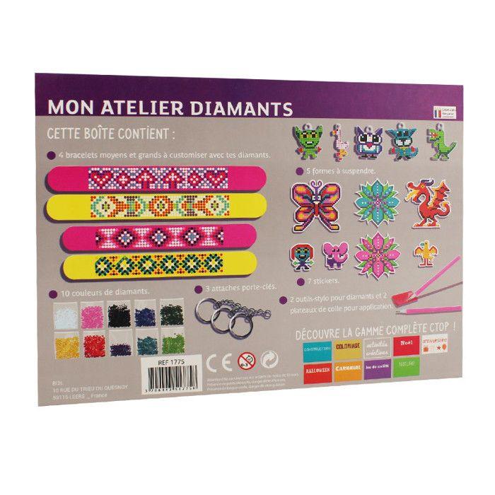 Kit créatif - Création de bijoux en diamants - A partir de 6 ans