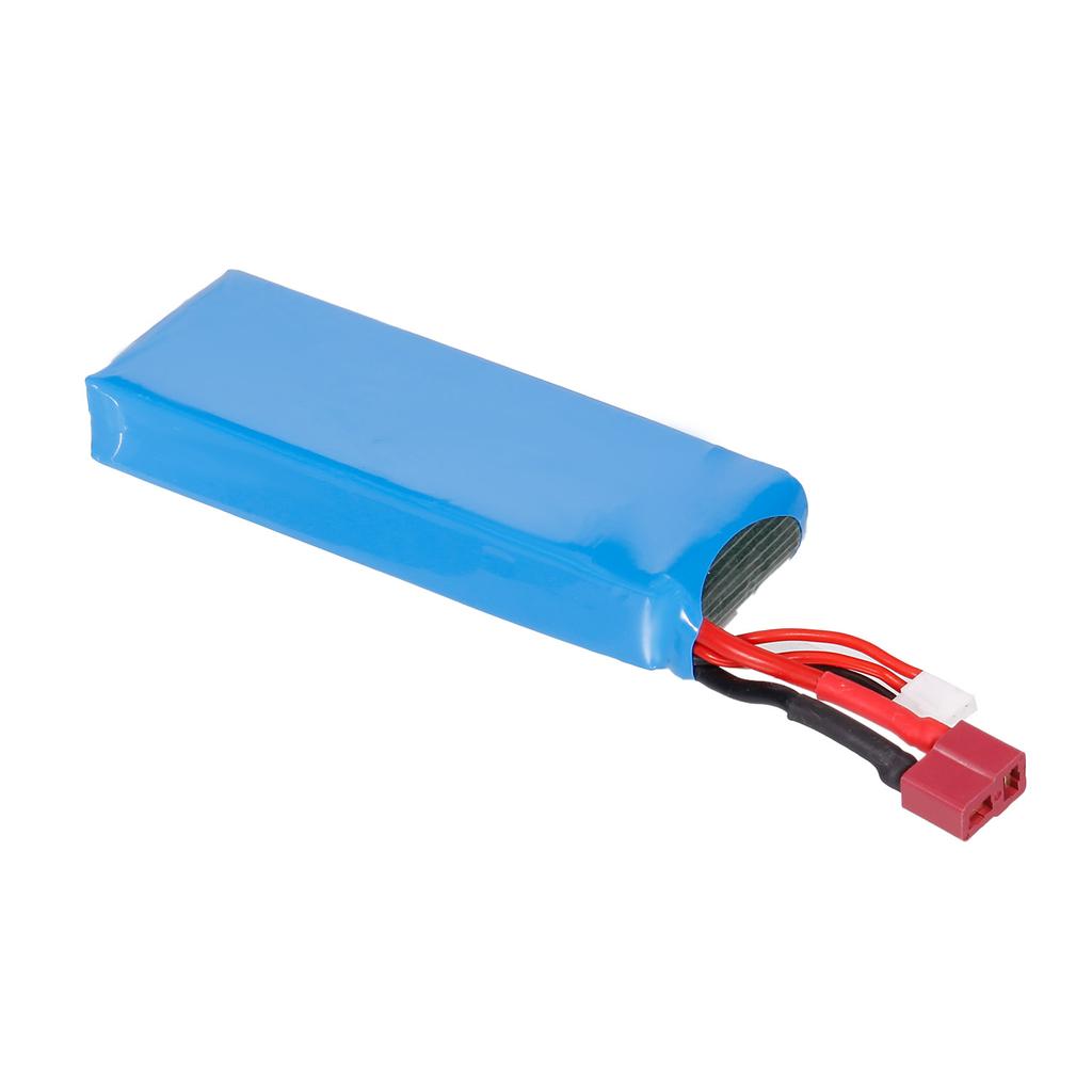 3000mah 7.4v Lithium Battery + Usb Charging Cable Set For Wltoys 144001