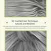 Air Bangs Grey Cosplay Wigs with Bangs Halloween Lolita Headband Wigs Long Curly Wave Hair  Girl