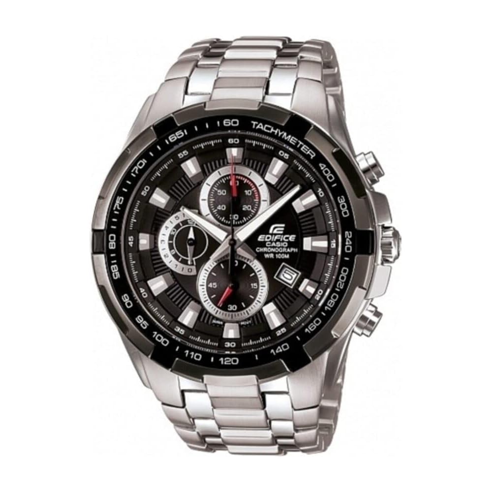 

Casio Edifice EF-539D-1A Stainless Steel Men s Watch with Chronograph Function and Water Resistance