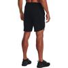 Under Armour Solid Color Large Logo Print Breathable Sports Training Shorts Men Shorts Black 1370394-001