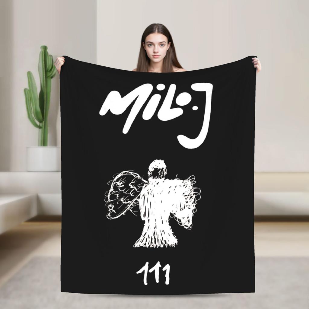 Rapper Milo J  111  Blanket Quality Soft  Throw Blanket Winter Travel Office Couch Chair Sofa Bed Fashion Bedspread