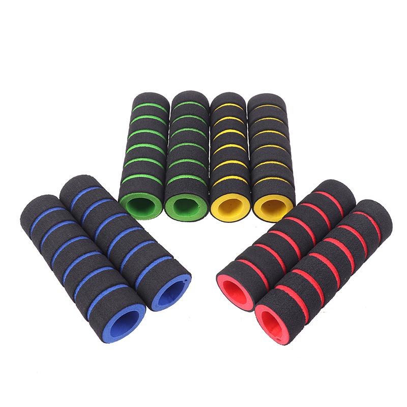 2X Bike Racing Bicycle Motorcycle Handle Bar Foam Sponge Grip Cover Nonslip