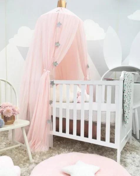 Child Mosquito Net Hanging Tent Star Decoration Baby Bed Crib Canopy Tulle Curtains for Bedroom Play House Tent for Children Kid