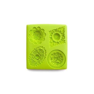 3D Flower Mold - Ibili - 872203 - 100% Silicone - 10cm X 11cm - Dishwasher Safe