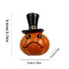 New Arrival Halloween Decorations Smiling Face Scary Pumpkin Resin Ghost Festival Home Party Ornaments