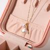  Fashion White Shell Pearl Pendant Necklace 18K Gold Plated Women's Jewelry Waterproof Hypoallergenic
