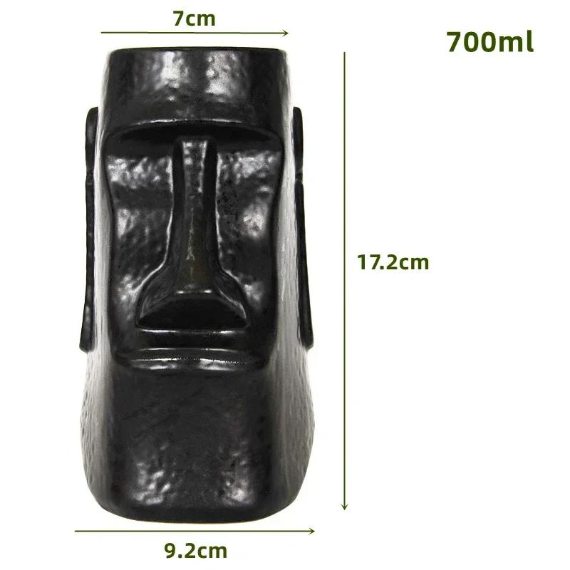 60 Types Ceramic Hawaii Tiki Mugs Creative Cocktail Glasses Beer Glass Martini Glasses Wine Glass Funny Cup Gift for Men